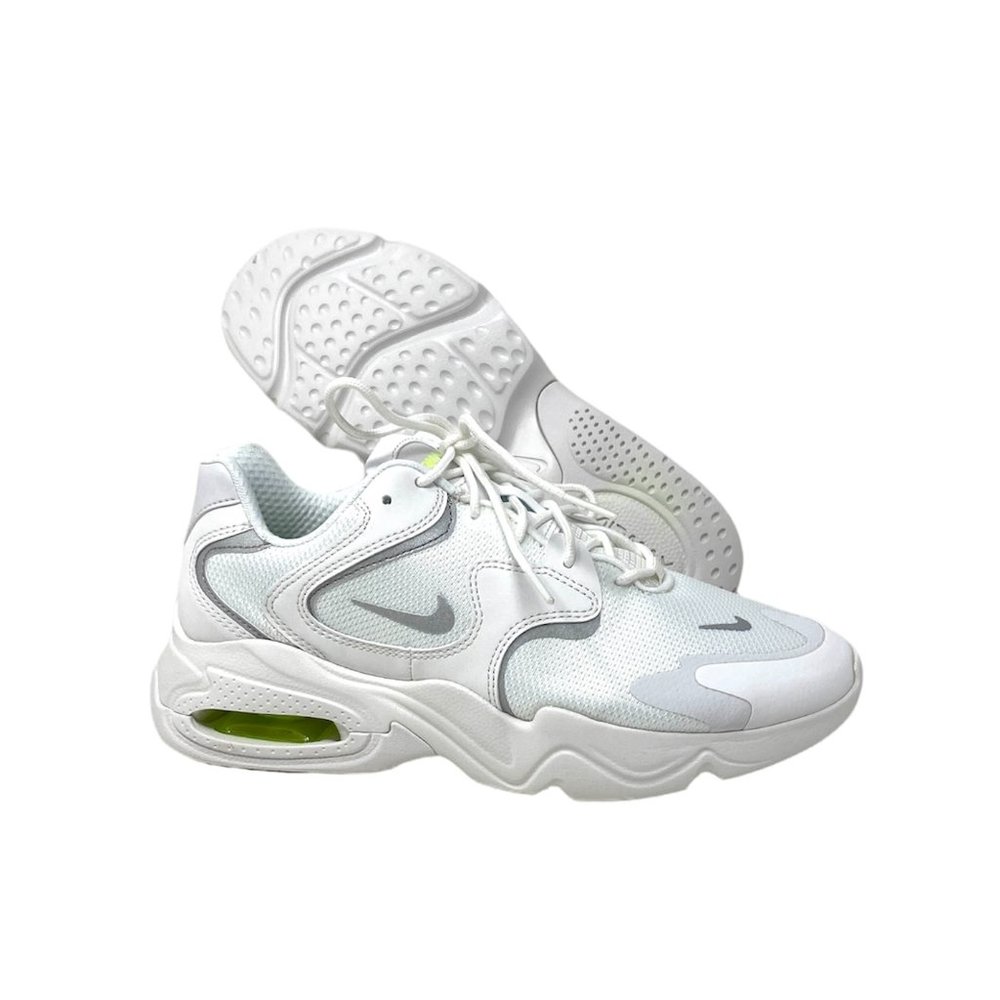 NIKE Women's Size 8.5 CK2943 105 AIR MAX 2X Summit White SPORTS Shoes Sneakers - Picture 5 of 11